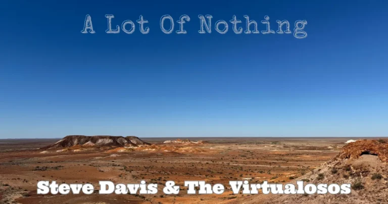 Image of The Breakaways near Coober Pedy, taken by Steve Davis and used to illustrate his song, A Lot Of Nothing